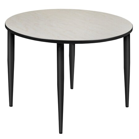 Regency Kahlo Square & Round Tables, 48 W, 48 L, 29 H, Wood, Metal Top, Maple TPL48RNDPLBK